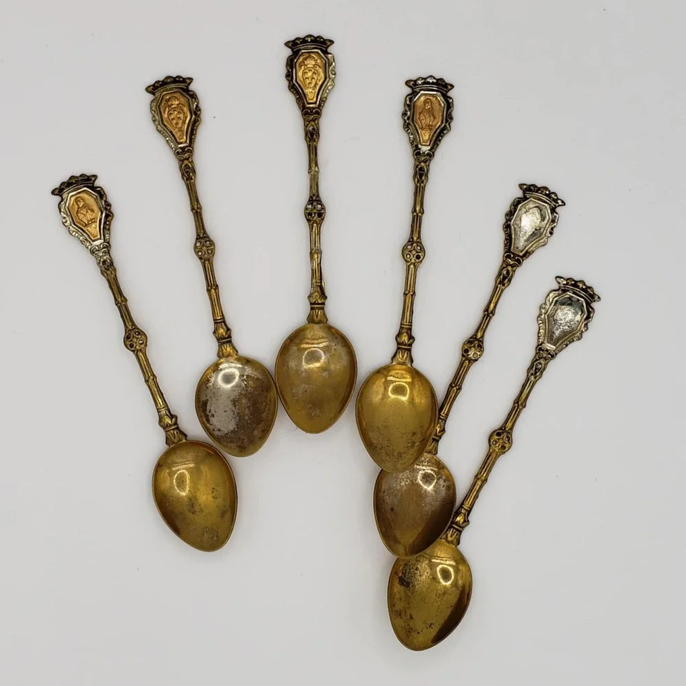 Set Of 6 Vintage 4